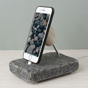 Rock Dock - Natural Stone Charging Stand