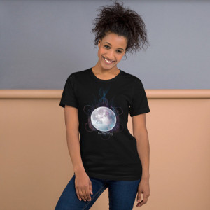 Moon Flame Short-Sleeve Unisex T-Shirt