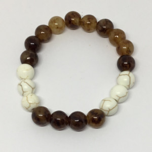 Natural jade beads, Jade Bracelet, brown jade bracelet, Brown Jade, Unisex bracelet, Brown Jade beautiful perfect for him or her
