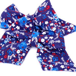 USA Fireworks Bow | USA Roses Bow | 4th of July Bow | Patriotic Bow | USA Bow | Bows | Hair Bow | Bow Tie