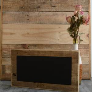 Extra Large Reclaimed Wood Chalkboard Block
