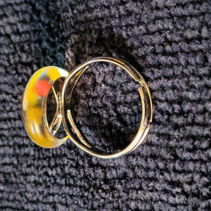 Stained Glass Art Ring