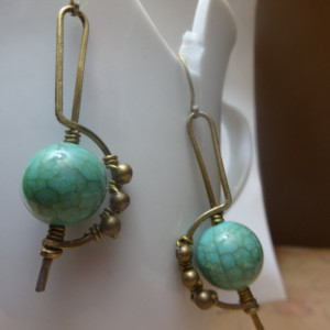World on its Axis Earrings