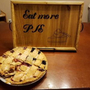 Eat More Pie Serving Tray