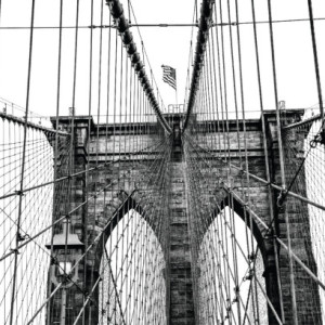 New York Photography, NYC Art, "The Brooklyn Bridge"