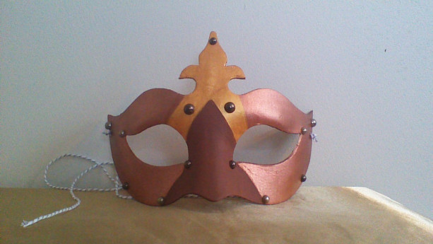 "Bronze Crown" Cosplay/Masquerade Mask