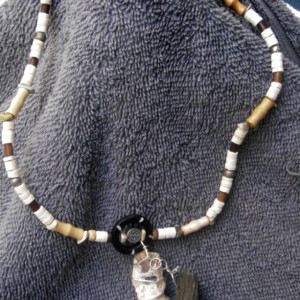 "One in the Same" Petrified Wood Necklace