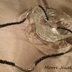 Black & Silver Inverting Necklace