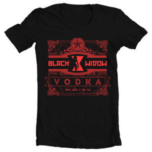 Boys' Black Widow Vodka Tee