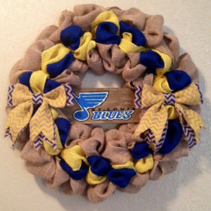 St. Louis Blues wreath