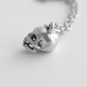 Tiny Skull Necklace