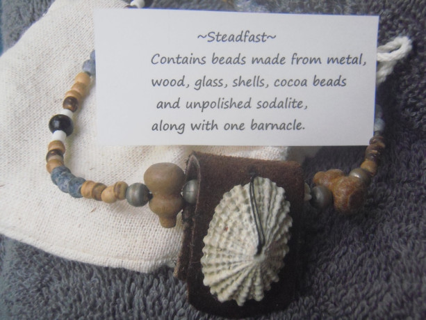 "Steadfast" A Unique Barnacle Necklace