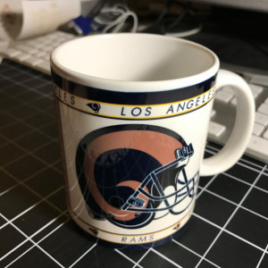 Custom Made Los Angeles Rams 11oz Coffee Mug