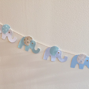 Elephant Baby Shower - Elephant 1st Birthday - Elephant Baby Shower Banner - Nursery Decoration - Baby Shower Decoration - Elephant Decor