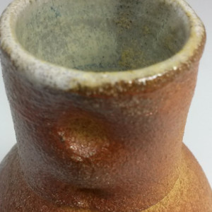 Soda Pottery Fired Vase