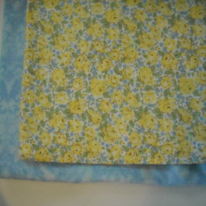 Baby Girl Blanket Embroidered baby blanket embroidered swaddle blanket baby girl yellow and blue  floral nursery