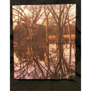 12 x 10 Canvas "Reflections at Dusk"