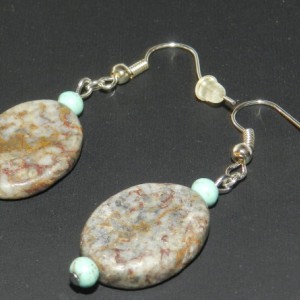 Marble & Magnesite Earrings A03432
