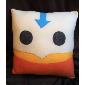 Aang - Avatar, The Last Airbender Inspired Pillow