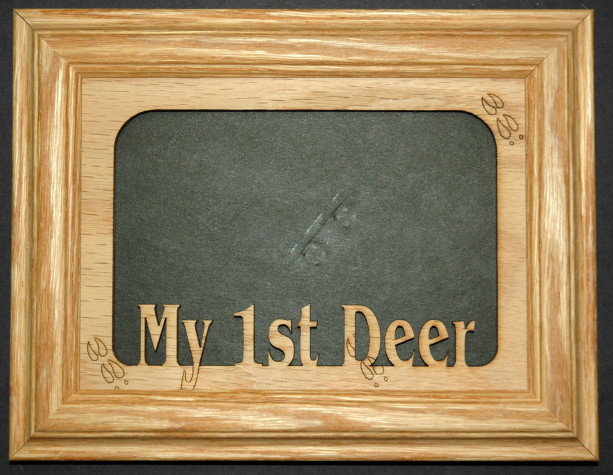 My First Deer Hunting Picture Frame 5x7
