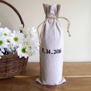 Personalized Wine Gift Bag