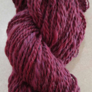 Handspun yarn-hand dyed yarn-wool-art yarn-130 yds-super soft yarn-wool yarn-knitting-crochet-felting-knitting supplies