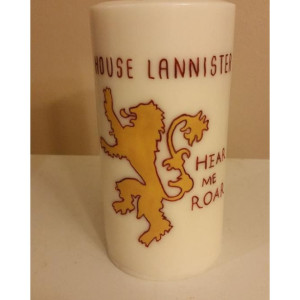 3x6 "House Lannister" Pillar Candle