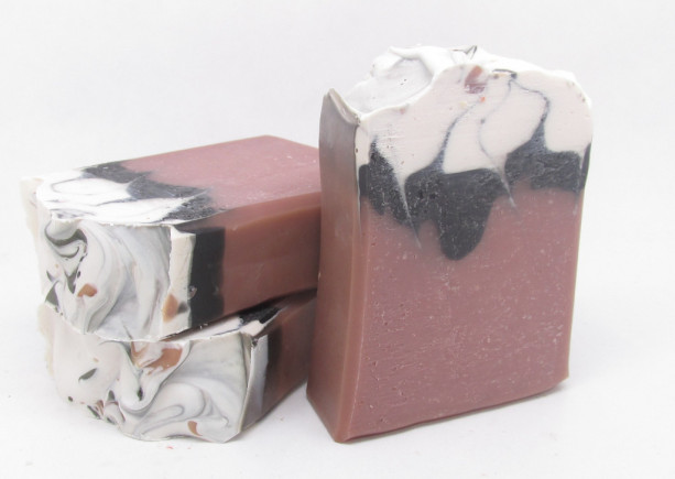 Black Raspberry Vanilla Soap with Coconut Milk