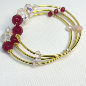 Sweetheart Memory wire Bracelets