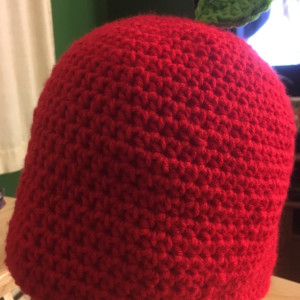crochet Apple Hat