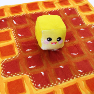 waffle blanket kawaii wafffle baby butter blanket kawaii minky blanket waffle baby blanket security blanket kawaii lovie lovey baby blanket