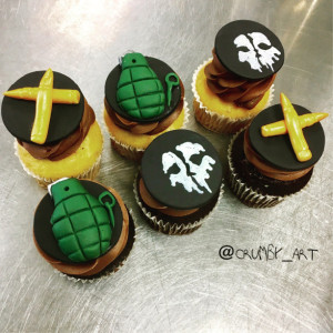 Call Of Duty Cupcake toppers