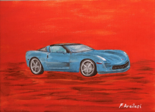 Corvette Painting