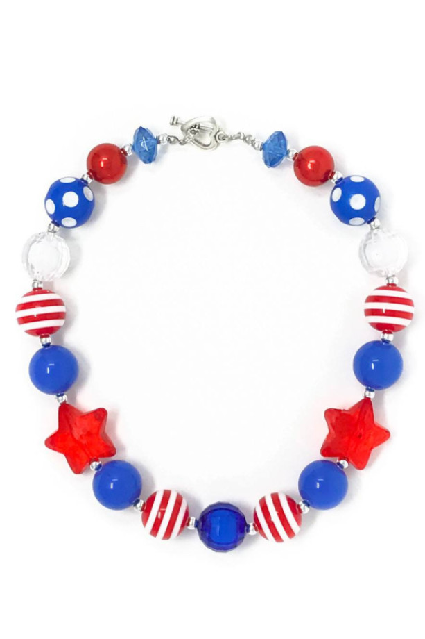 4th of July necklace 