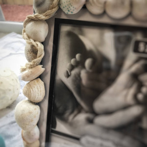 Seashell Picture Frame