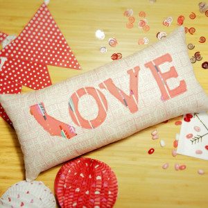 State Love Throw Pillow