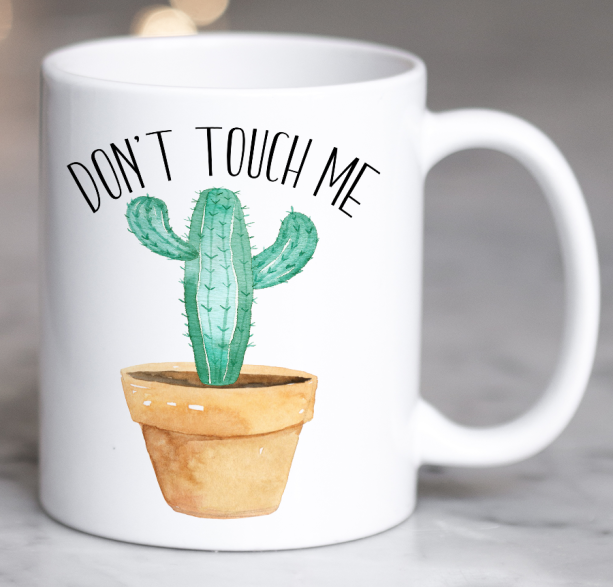 Don't Touch Me - Cactus Mug