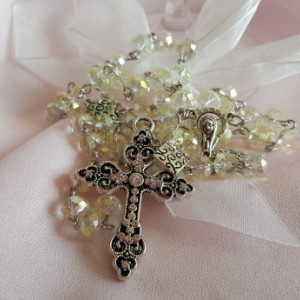 Yellow Rosary Beads