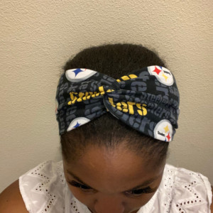 Steelers Twisted Headband/Turban