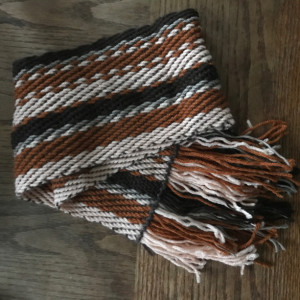 Copper Sunset Woven Scarf