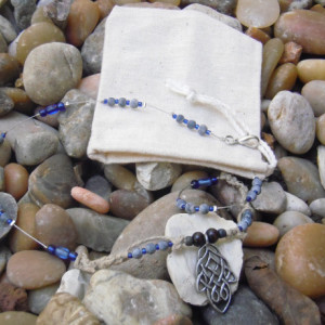 "Life Giving River" Celtic Knotwork Necklace