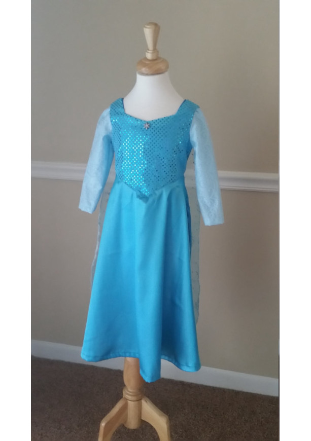 Ice Queen Elsa Inspired Dress for Girls 1T-4T