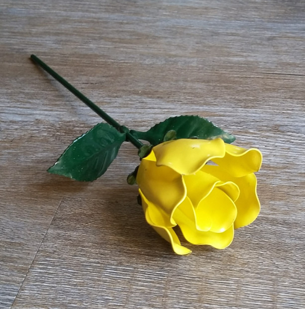 Yellow Steel Rose