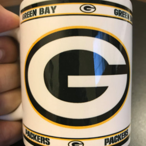 Custom Made Green Bay Packers 11oz Coffee Mug