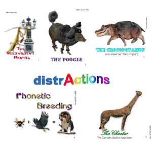 distrActions, set 1 