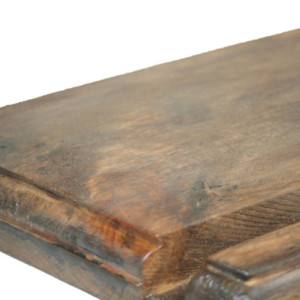 Beaudin Weathered Wood iPad Stand - Handcrafted Portable Tablet Stand