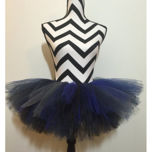 Sparkle Night Sky Navy, Silver, and Black Tutu - Adult & Women's Sized