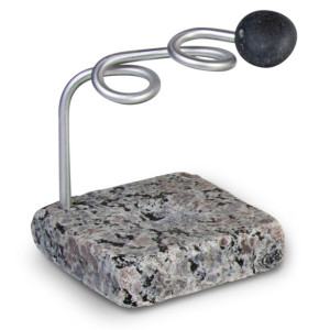 Toothbrush Holder with Recycled Granite and Aluminum