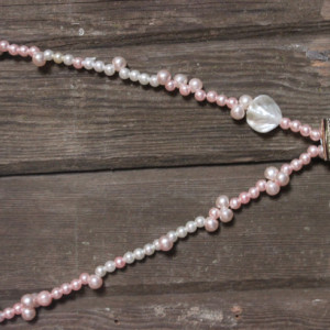 Upcycled pearl necklace