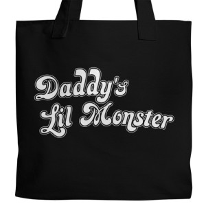 Suicide Squad "Daddy's Lil Monster" Canvas Tote